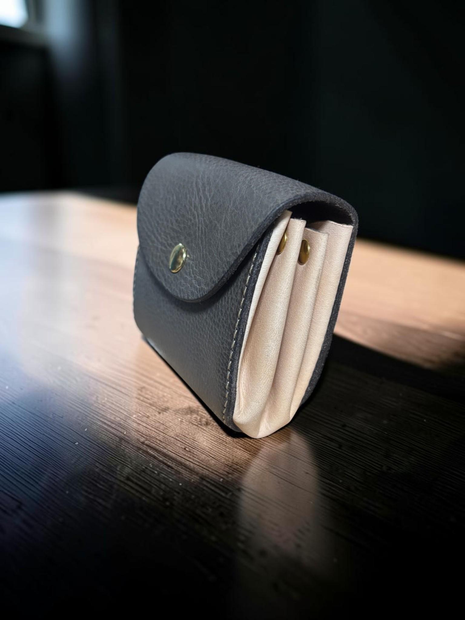Accordion compact wallet_Linea vasca box_topo | 6枚目